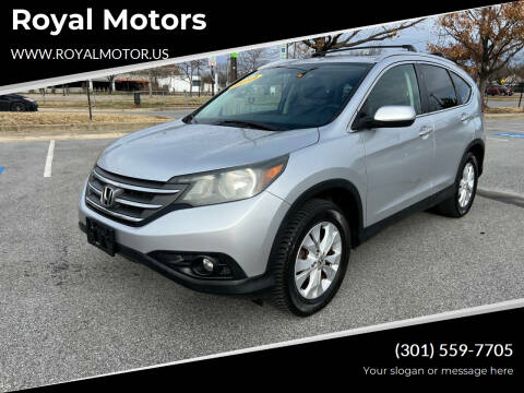 2014 Honda CR-V for sale at Royal Motors in Hyattsville MD