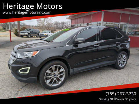 2015 Ford Edge for sale at Heritage Motors in Topeka KS