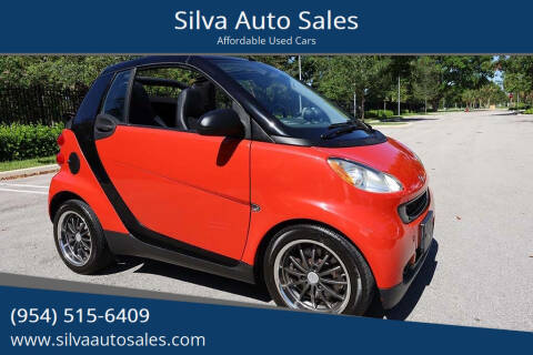 2008 Smart fortwo passion cabrio