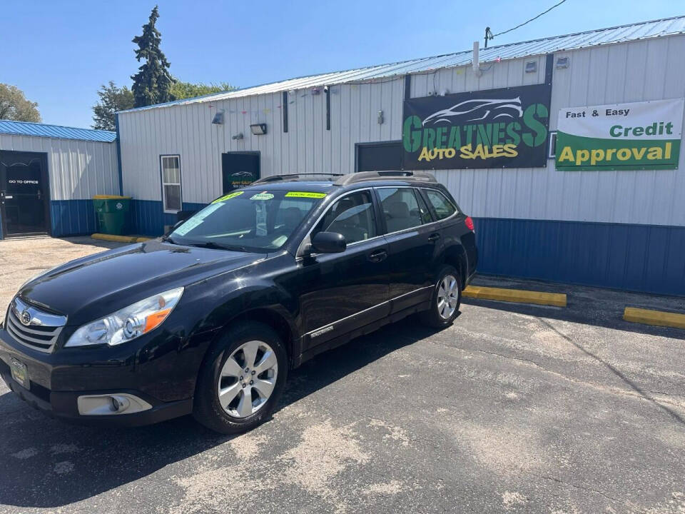 2012 Subaru Outback for sale at GREATNESS AUTO SALES in Green Bay, WI