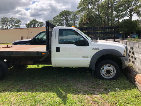 2005 Ford F-550 Super Duty for sale at Palm Auto Sales in West Melbourne FL