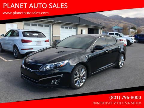 2014 Kia Optima for sale at PLANET AUTO SALES in Lindon UT