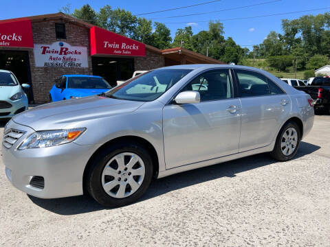 2010 Toyota Camry for sale at Twin Rocks Auto Sales LLC in Uniontown PA