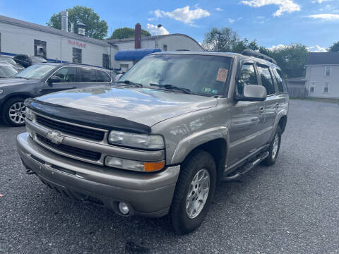 2001 Chevrolet Tahoe for sale at Harrisburg Auto Center Inc. in Harrisburg PA