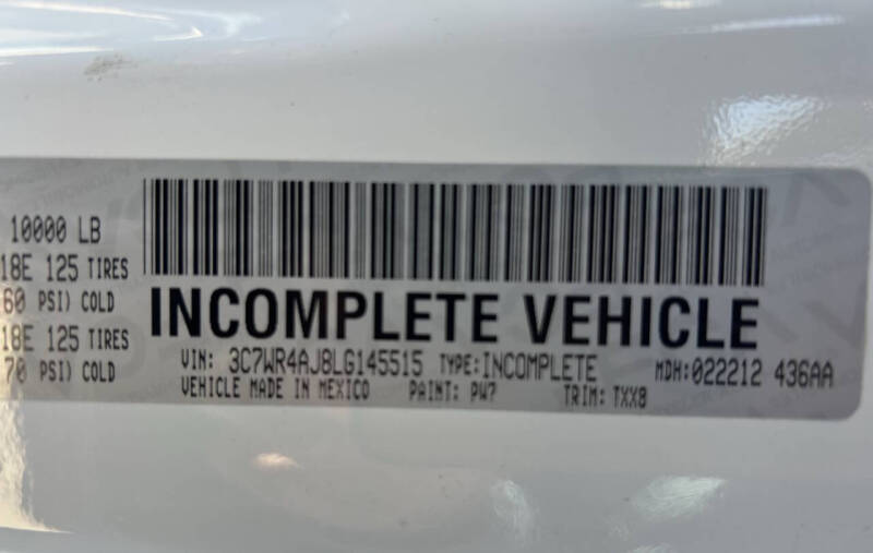 2020 RAM 2500 Tradesman