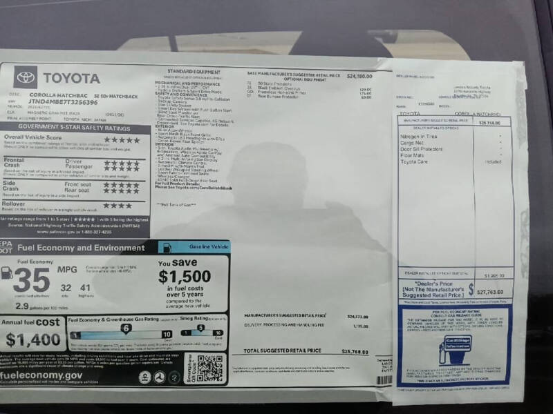 2026 Toyota Corolla Hatchback SE