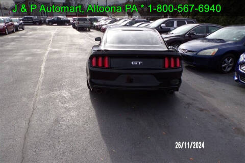 2016 Ford Mustang for sale at J & P Auto Mart in Altoona PA