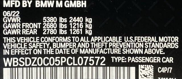 2023 BMW M8 Competition