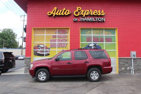 2007 Chevrolet Tahoe for sale at AUTO EXPRESS OF HAMILTON LLC in Hamilton OH