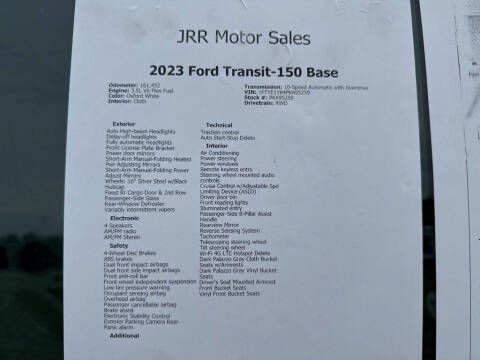 2023 Ford Transit