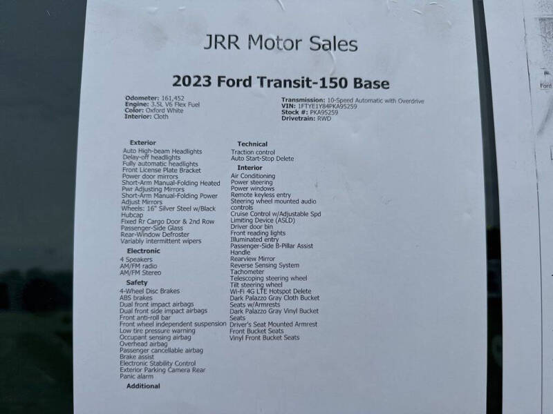 2023 Ford Transit