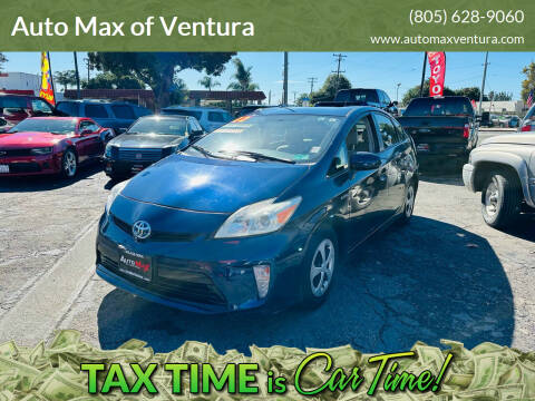 2012 Toyota Prius for sale at Auto Max of Ventura in Ventura CA