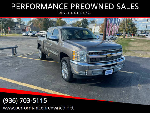 2012 Chevrolet Silverado 1500 for sale at PERFORMANCE PREOWNED SALES in Conroe TX
