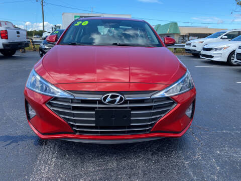 2020 Hyundai Elantra for sale at K&N AUTO SALES in Tampa FL