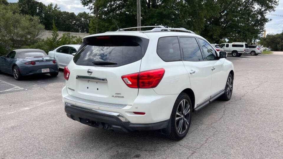 2017 Nissan Pathfinder for sale at East Auto Sales LLC in Raleigh, NC