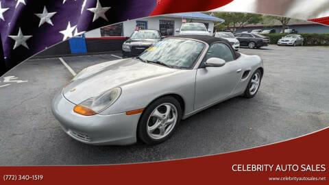 1999 Porsche Boxster for sale at Celebrity Auto Sales in Fort Pierce FL