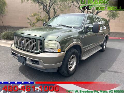 2004 Ford Excursion for sale at UPARK WE SELL AZ in Mesa AZ