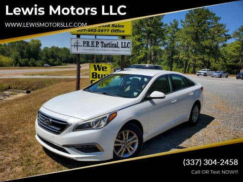 2015 Hyundai Sonata for sale at Lewis Motors LLC in Deridder LA