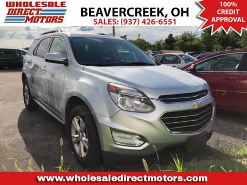 2016 Chevrolet Equinox for sale at WHOLESALE DIRECT MOTORS in Beavercreek OH