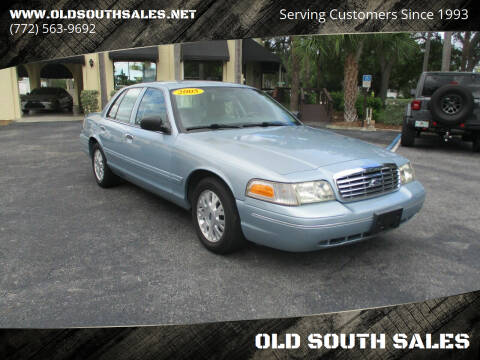 2005 Ford Crown Victoria for sale at OLD SOUTH SALES in Vero Beach FL