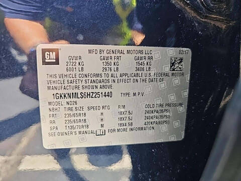 2017 GMC Acadia SLT-1