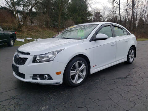 2012 Chevrolet Cruze for sale at STRUTHERS AUTO MALL in Austintown OH
