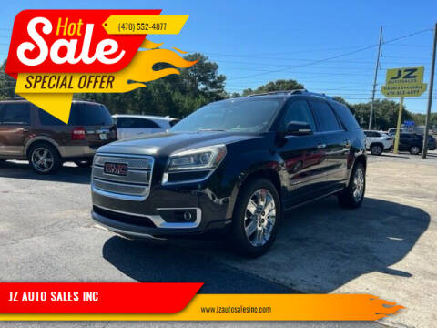 2013 GMC Acadia for sale at JZ AUTO SALES INC in Marietta GA