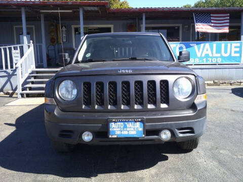 2014 Jeep Patriot for sale at AUTO VALUE FINANCE INC in Houston TX