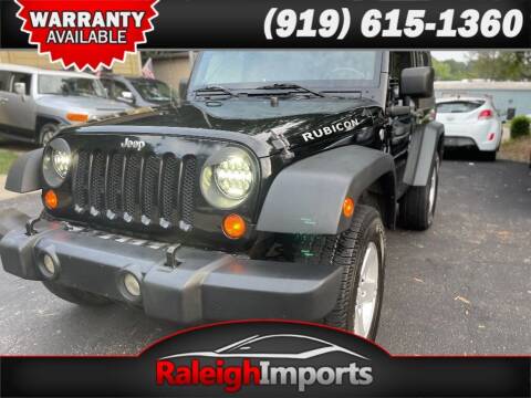 2009 Jeep Wrangler for sale at Raleigh Imports in Raleigh NC