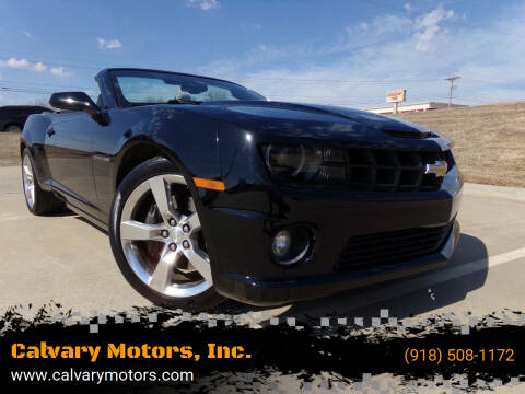 2011 Chevrolet Camaro for sale at Calvary Motors, Inc. in Bixby OK