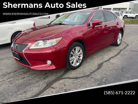 2013 Lexus ES 350 for sale at Shermans Auto Sales in Webster NY