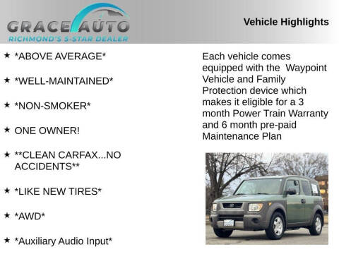 2004 Honda Element EX