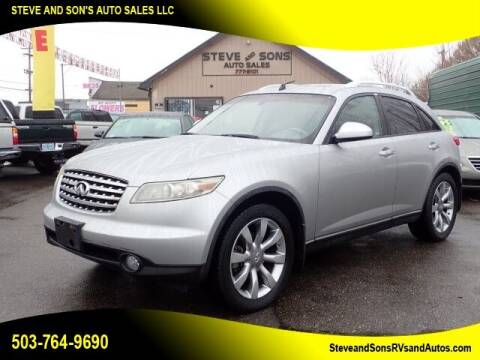 2004 Infiniti FX35 for sale at Steve & Sons Auto Sales 3 in Milwaukee OR