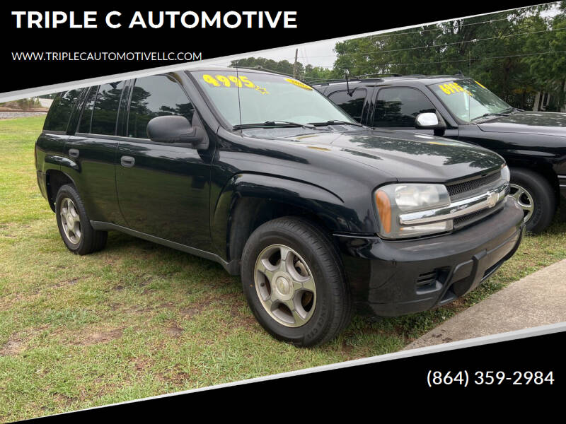 2007 Chevrolet TrailBlazer for sale at TRIPLE C AUTOMOTIVE in Anderson SC