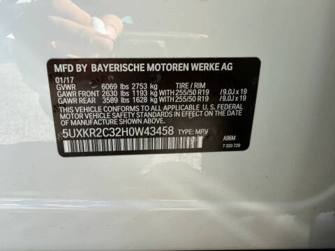 2017 BMW X5 sDrive35i