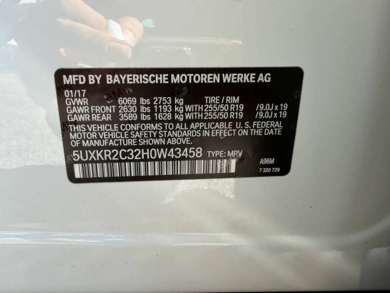 2017 BMW X5 sDrive35i