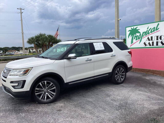 2017 Ford Explorer for sale at Tropical Auto Sales in North Palm Beach, FL