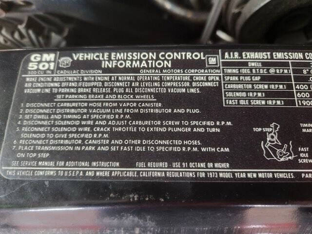 1973 Cadillac Eldorado