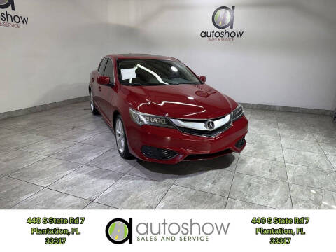 2017 Acura ILX for sale at AUTOSHOW SALES & SERVICE in Plantation FL