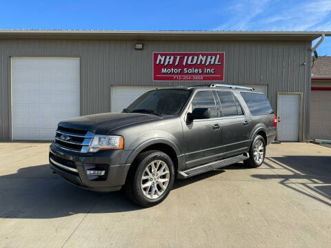 2017 Ford Expedition EL for sale at National Motor Sales Inc in South Sioux City NE