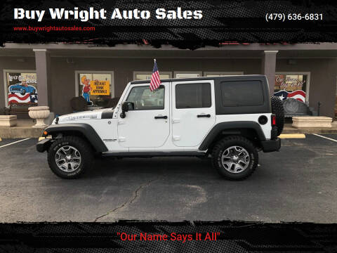 2014 Jeep Wrangler Unlimited for sale at Buy Wright Auto Sales in Rogers AR