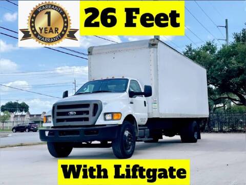 2013 Ford 26 FEET BOX TRUCK - F-750 for sale at National Auto Group in Houston TX