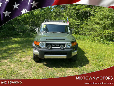 2014 Toyota FJ Cruiser for sale at Midtown Motors in Greenbrier TN