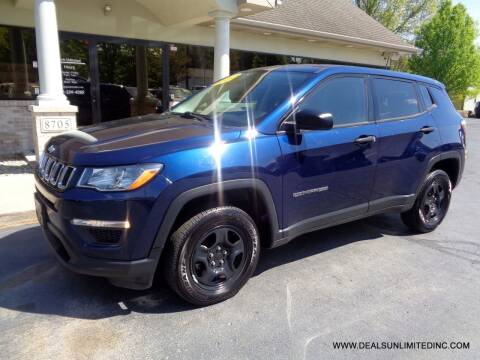 2020 Jeep Compass for sale at DEALS UNLIMITED INC in Portage MI