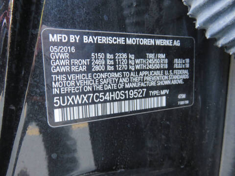 2017 BMW X3 xDrive35i