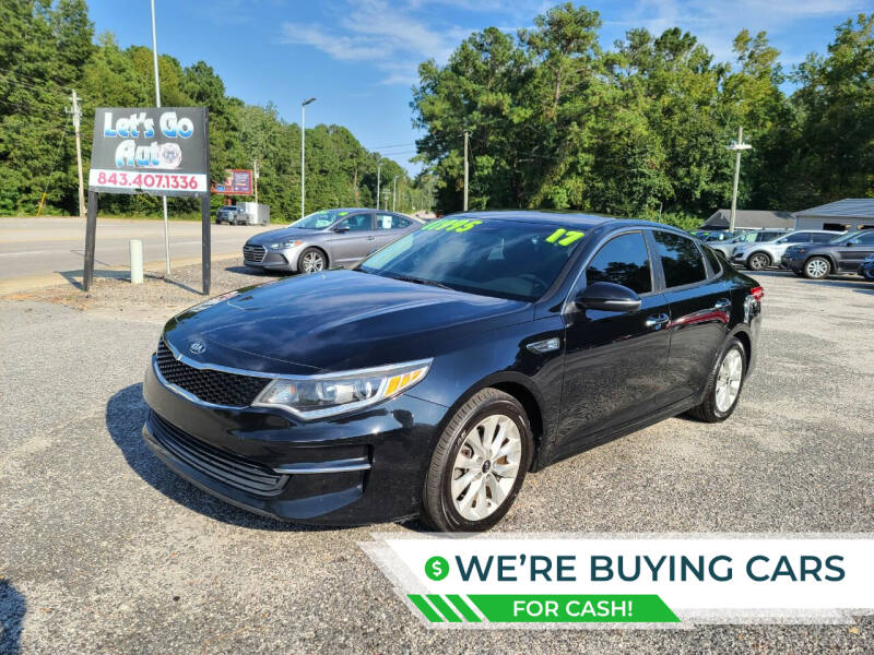 2017 Kia Optima for sale at Let's Go Auto in Florence SC
