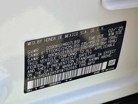 2025 Acura ADX w/A-SPEC