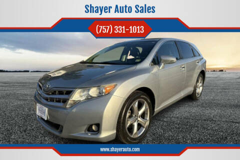 2015 Toyota Venza for sale at Shayer Auto Sales in Cape Charles VA