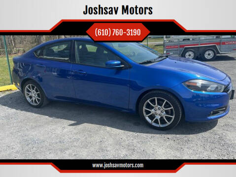 2013 Dodge Dart for sale at Joshsav Motors in Walnutport PA