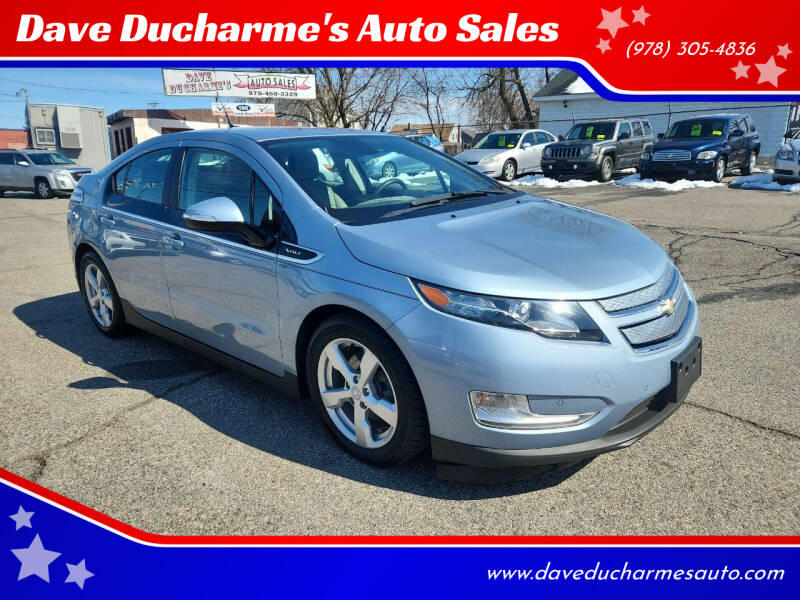 2013 Chevrolet Volt for sale at Dave Ducharme's Auto Sales in Lowell MA